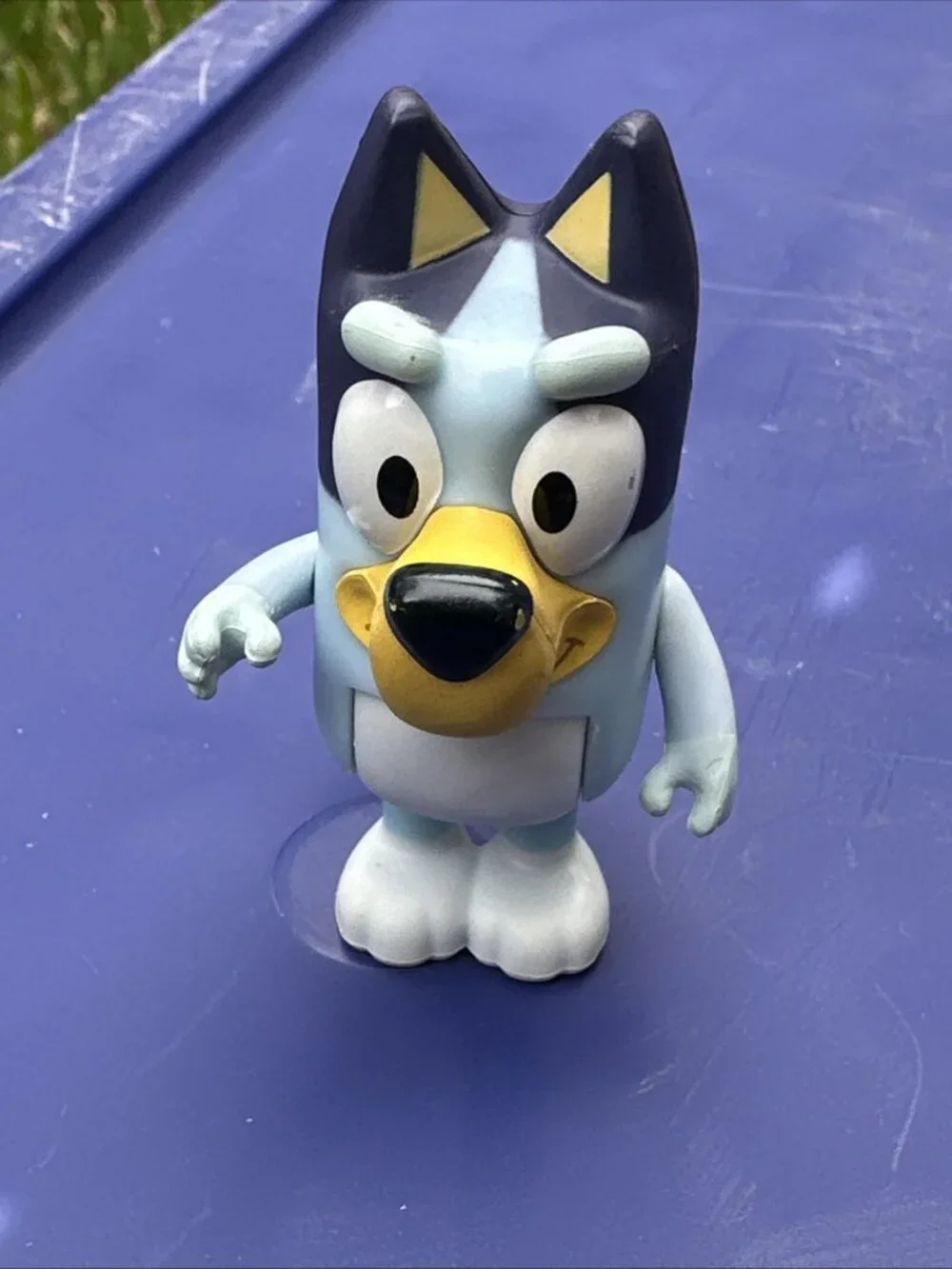 Disney Bluey Bandit Plastic Figurine 2.5” Cake Topper Toy